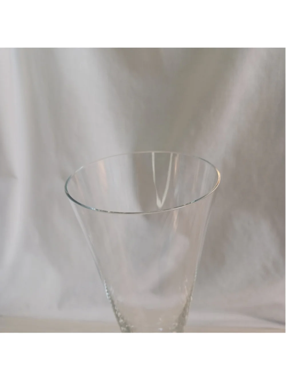 TOM DIXON Tank Champagne Crystal Glass 10.5 Inch